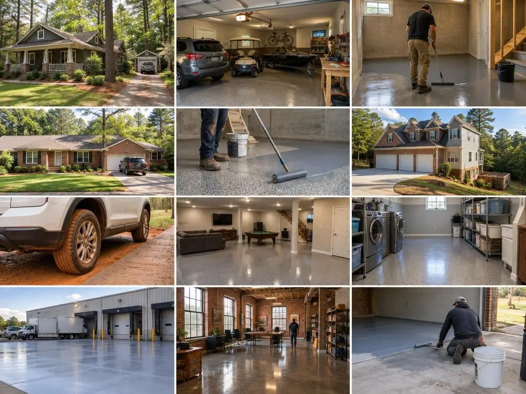 Basement Floor Coatings in Atlanta, GA