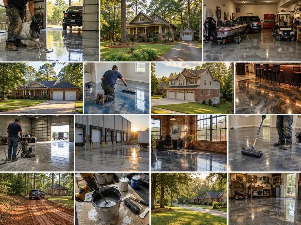 Metallic Epoxy Floors in Atlanta, GA
